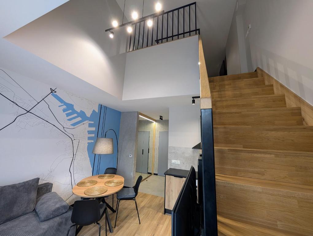 Apartament dwupoziomowy / Two-level apartment